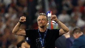 纳赛尔：恩里克是世上最好的教练，所有西班牙人都该为拥有他自豪