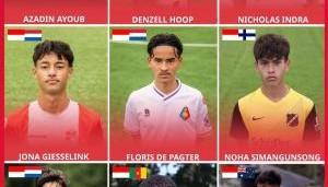 备战U17世界杯！印尼U17召入多达9名双国籍球员，全部效力海外